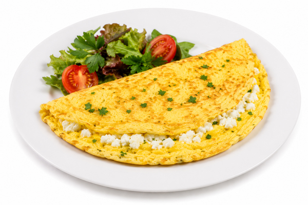 Beyaz Peynirli Omlet