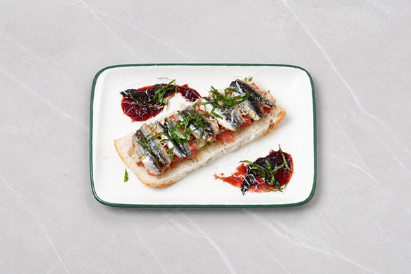 Bruschetta Sea Bass