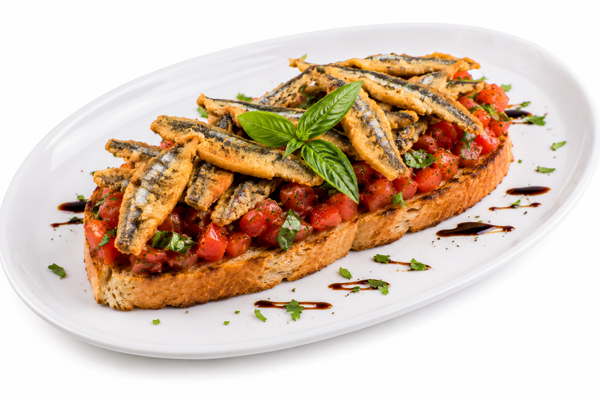 Bruschetta Sea Bass