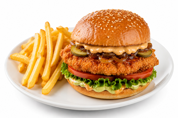 Çıtır Tavuk Burger