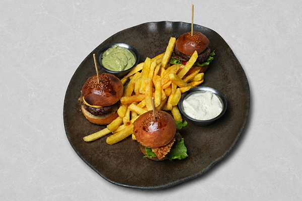 Mini Burger Tabağı